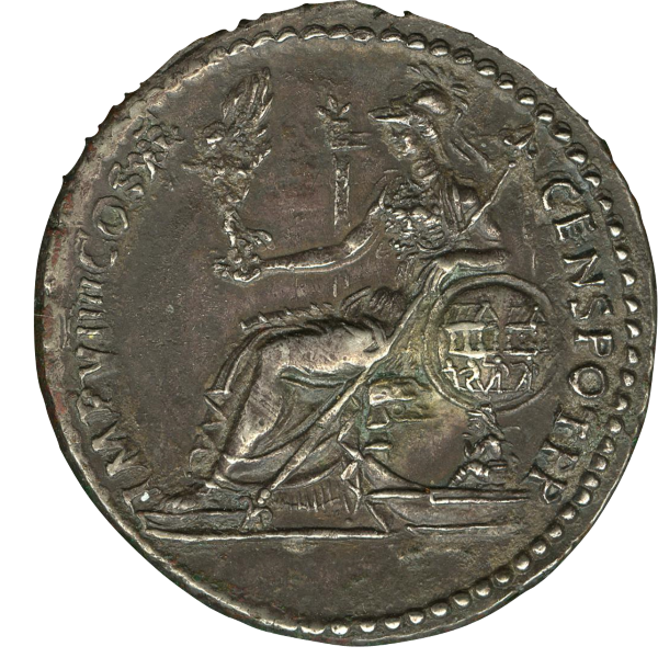 Figure 4. THP, Laurie Venters, Reverse of silver medallion minted in 85 CE. Property of the British Museum (inv. no. R.13010).